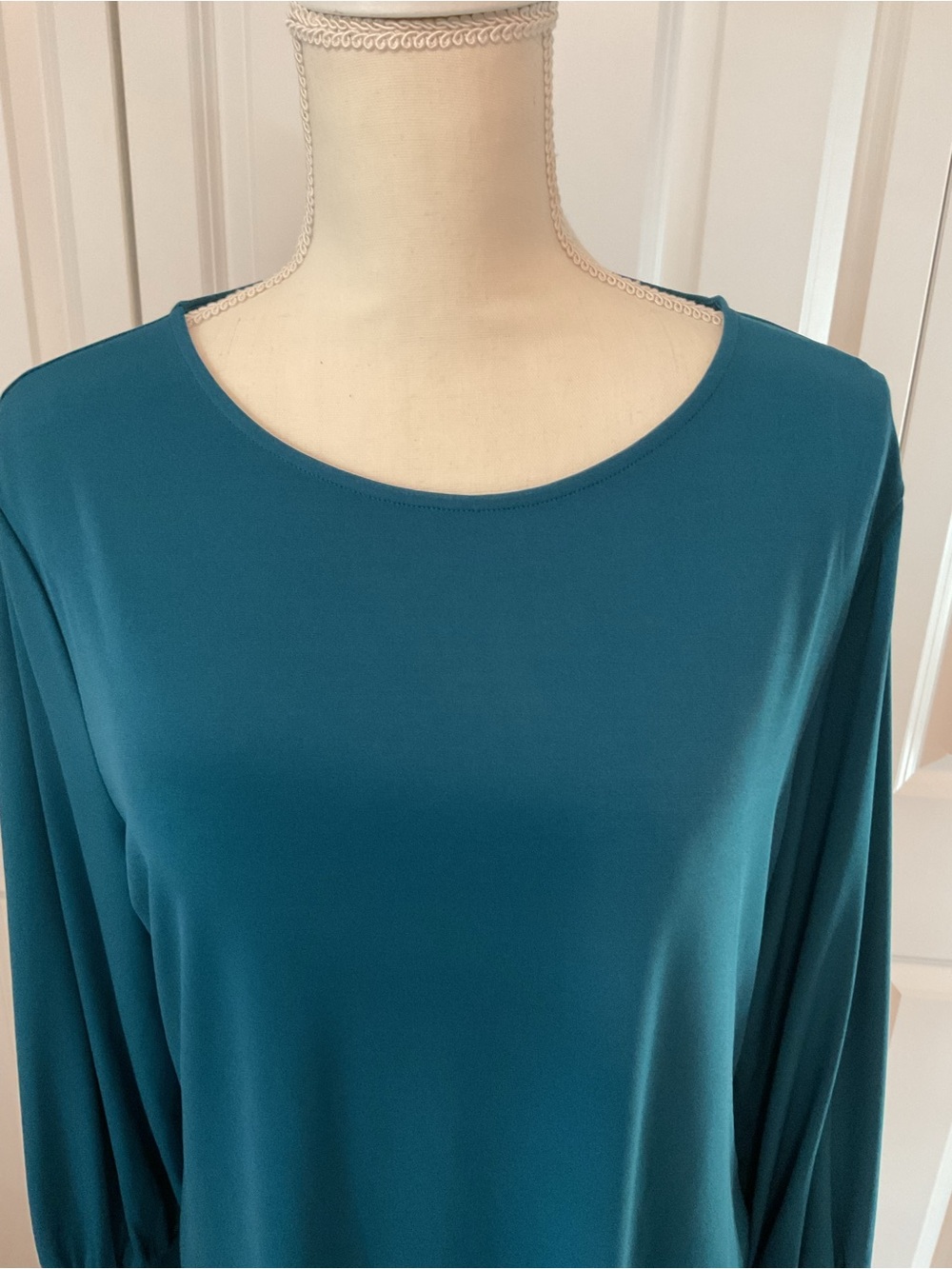 Preston & York Fearless Flair Long Sleeve Top NWT Size Large - Picture 2 of 14